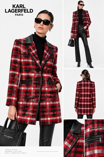 Karl lagerfeld paris plaid - karl,